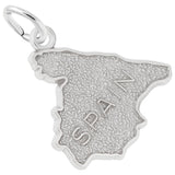 Image Title Rembrandt Charms 925 Sterling Silver Spain Charm Pendant