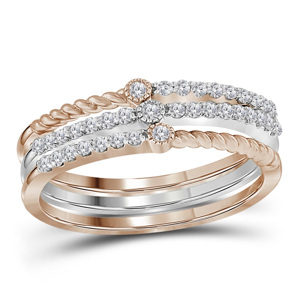 How to Layer Stackable Rings