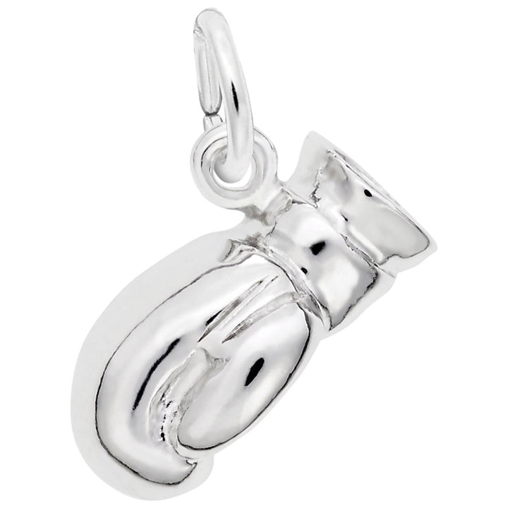 Rembrandt Charms 14K White Gold Boxing Glove Charm Pendant