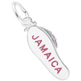 Rembrandt Charms Jamaica Sandal Charm Pendant Available in Gold or Sterling Silver