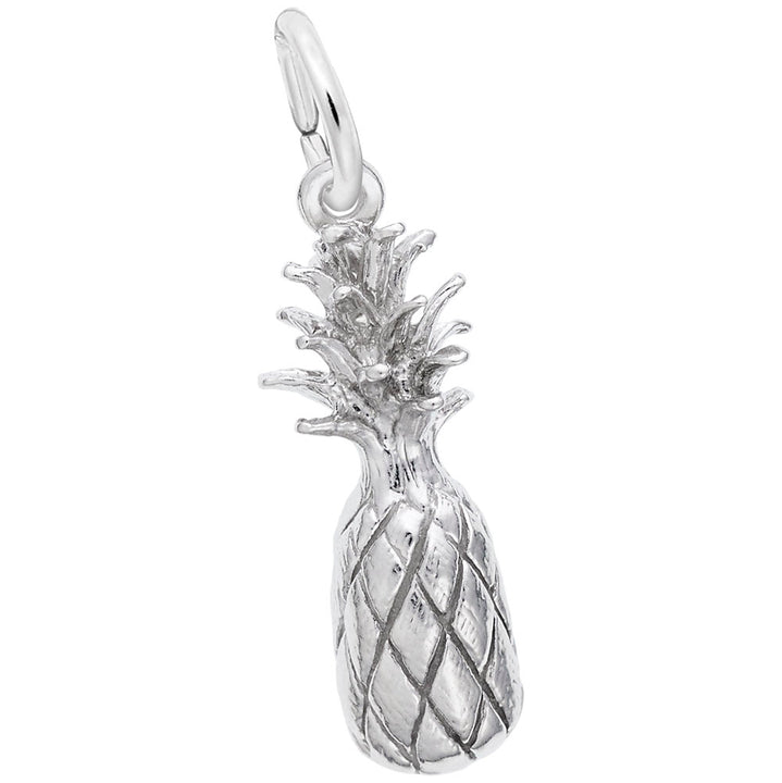 Rembrandt Charms 925 Sterling Silver Pineapple Charm Pendant