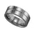 Tungsten Grooved Comfort-fit 8mm Sizes 7 - 14 Mens Wedding Band
