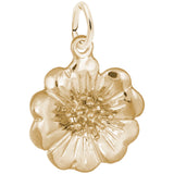 Rembrandt Charms 14K Yellow Gold Cherry Blossom 3D Charm Pendant