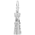 Rembrandt Charms Lighthouse Charm Pendant Available in Gold or Sterling Silver