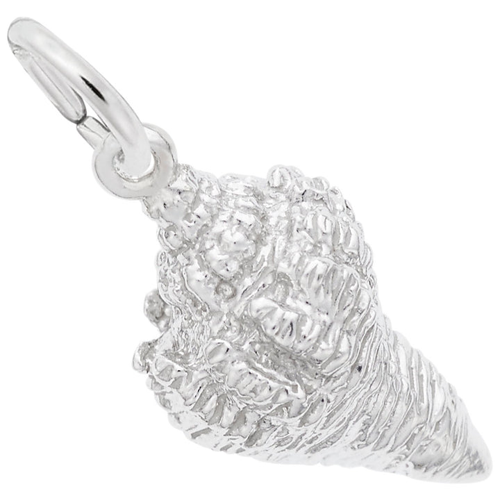 Rembrandt Charms Shell Charm Pendant Available in Gold or Sterling Silver