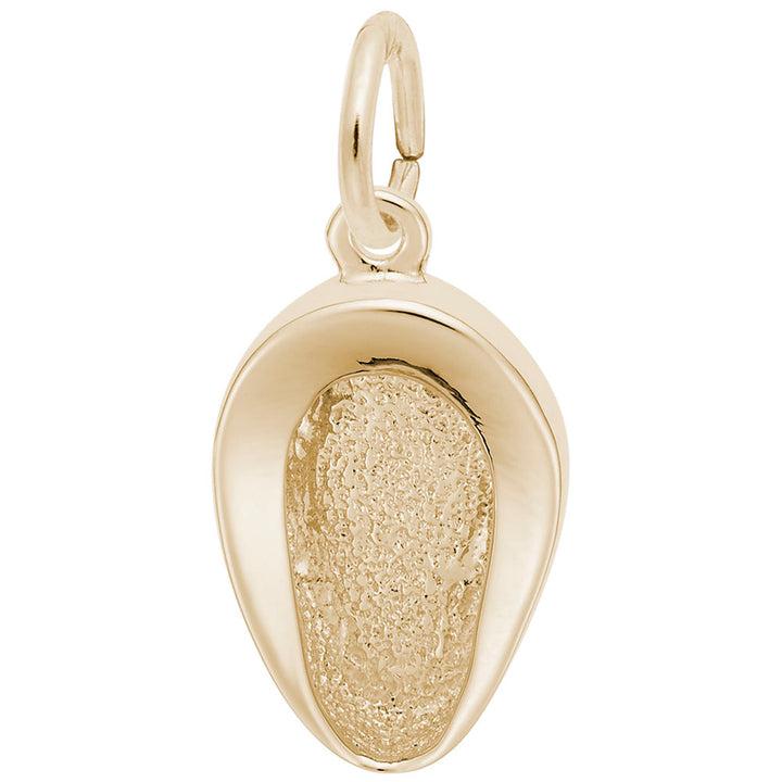Rembrandt Charms 14K Yellow Gold Bed Pan Charm Pendant