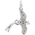 Rembrandt Charms Jamaica Longtail Charm Pendant Available in Gold or Sterling Silver