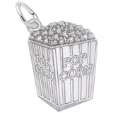 Rembrandt Charms 925 Sterling Silver Popcorn Charm Pendant