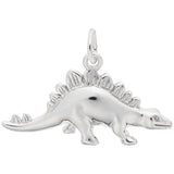 Rembrandt Charms 925 Sterling Silver Stegosaurus Charm Pendant