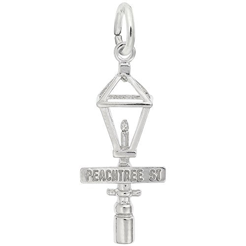 Rembrandt Charms Peachtree Street Charm Pendant Available in Gold or Sterling Silver