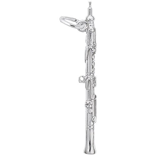 Rembrandt Charms 925 Sterling Silver Oboe Charm Pendant