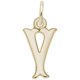 Rembrandt Charms 14K Yellow Gold Init-Y Charm Pendant