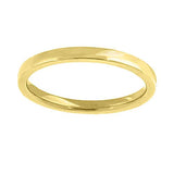 14kt Gold Unisex Dome Polished Comfort-fit 2mm-Size 9 Wedding Engagement Band Ring