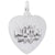 Rembrandt Charms Be My Valentine Charm Pendant Available in Gold or Sterling Silver