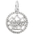 Rembrandt Charms Jackson Hole Charm Pendant Available in Gold or Sterling Silver