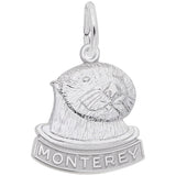 Rembrandt Charms Seaotter Charm Pendant Available in Gold or Sterling Silver
