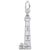 Rembrandt Charms Bodie Isl Lighthouse Charm Pendant Available in Gold or Sterling Silver