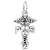 Rembrandt Charms 14K White Gold Psw Charm Pendant