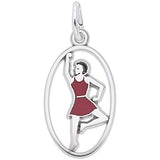 Rembrandt Charms 925 Sterling Silver 09 Ladies Dancing Charm Pendant