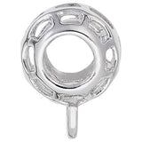 Rembrandt Charms 925 Sterling Silver Charm Holder For Bead Bracelets Charm Pendant