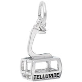 Rembrandt Charms Telluride Gondola Charm Pendant Available in Gold or Sterling Silver