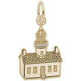 Rembrandt Charms Pt Loma, Ca Lighthouse Charm Pendant Available in Gold or Sterling Silver