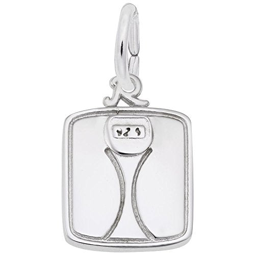 Rembrandt Charms 925 Sterling Silver Scale Charm Pendant