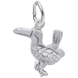 Rembrandt Charms Toucan Charm Pendant Available in Gold or Sterling Silver