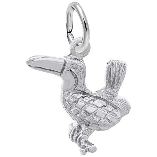 Rembrandt Charms 925 Sterling Silver Toucan Charm Pendant