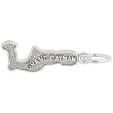 Rembrandt Charms 14K White Gold Grand Cayman Charm Pendant