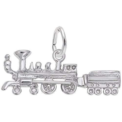 Rembrandt Charms 925 Sterling Silver Train Charm Pendant