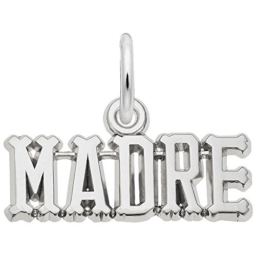 Rembrandt Charms Madre Charm Pendant Available in Gold or Sterling Silver
