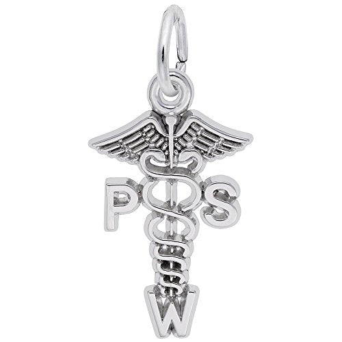 Rembrandt Charms 925 Sterling Silver Psw Charm Pendant