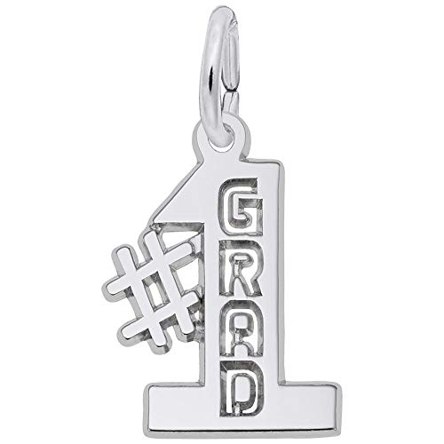 Rembrandt Charms 925 Sterling Silver #1 Grad Charm Pendant