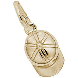 Rembrandt Charms 14K Yellow Gold Baseball Cap Charm Pendant