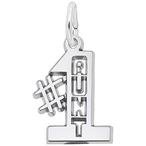 Rembrandt Charms #1 Aunt Charm Pendant Available in Gold or Sterling Silver