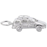 Rembrandt Charms 925 Sterling Silver Mini Van Charm Pendant