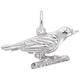Rembrandt Charms Oriole Charm Pendant Available in Gold or Sterling Silver
