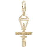 Rembrandt Charms Gold Plated Sterling Silver Peachtree Street Charm Pendant