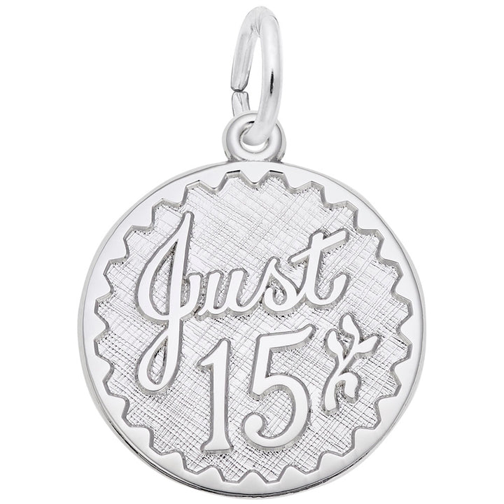 Rembrandt Charms 925 Sterling Silver Just 15 Charm Pendant