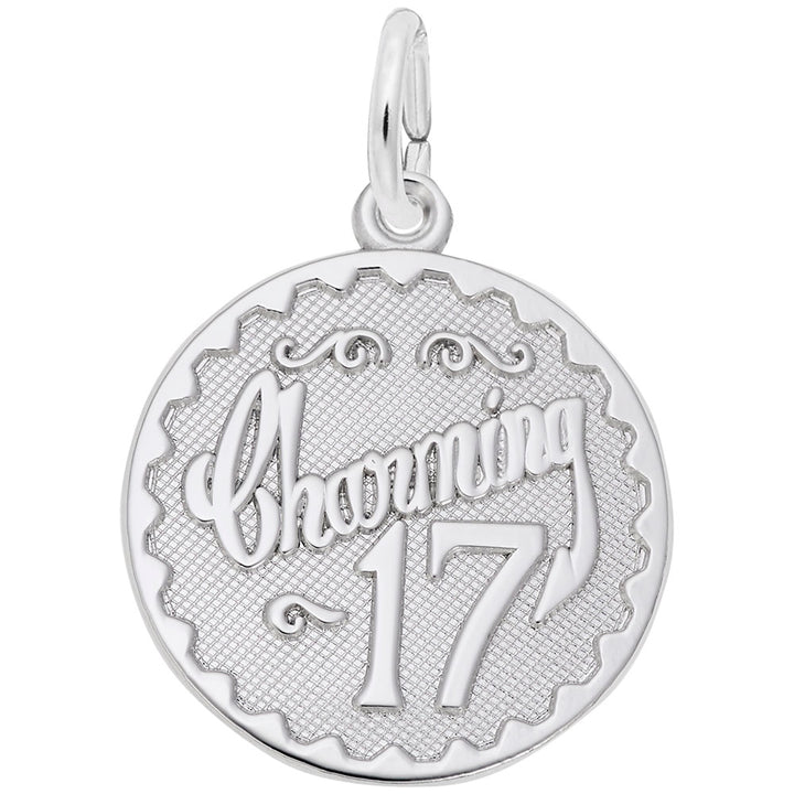Rembrandt Charms Charming 17 Charm Pendant Available in Gold or Sterling Silver
