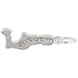 Rembrandt Charms 925 Sterling Silver Grand Cayman Charm Pendant