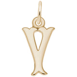 Rembrandt Charms 14K Yellow Gold Init-Y Charm Pendant
