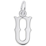 Rembrandt Charms Init-U Charm Pendant Available in Gold or Sterling Silver