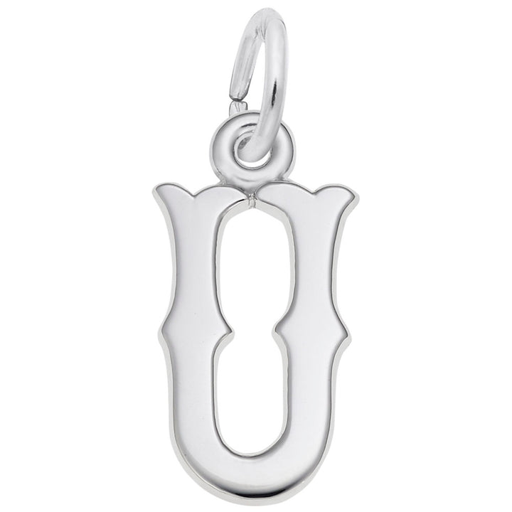Rembrandt Charms 925 Sterling Silver Init-U Charm Pendant