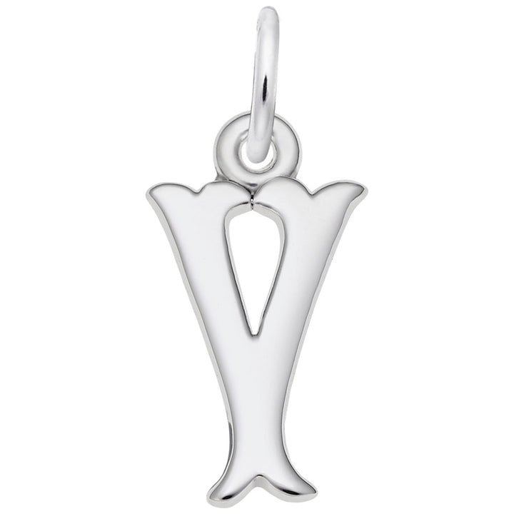 Rembrandt Charms 925 Sterling Silver Init-Y Charm Pendant