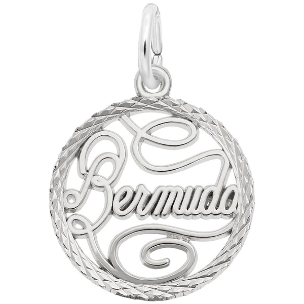Rembrandt Charms Bermuda Charm Pendant Available in Gold or Sterling Silver