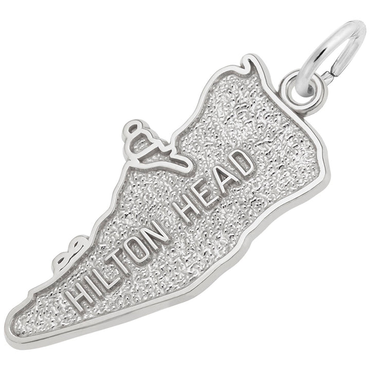 Rembrandt Charms 925 Sterling Silver Hilton Head Charm Pendant