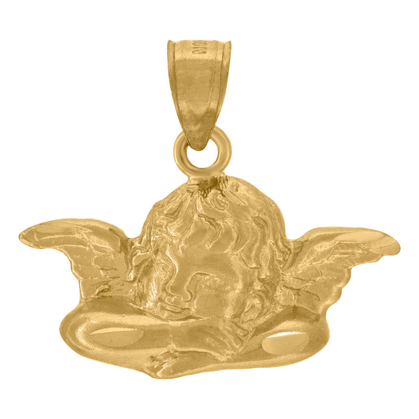 10kt Gold DC Textured Womens Sea Star Fish Ht:31mm x W:22.5mm Animal Charm Pendant