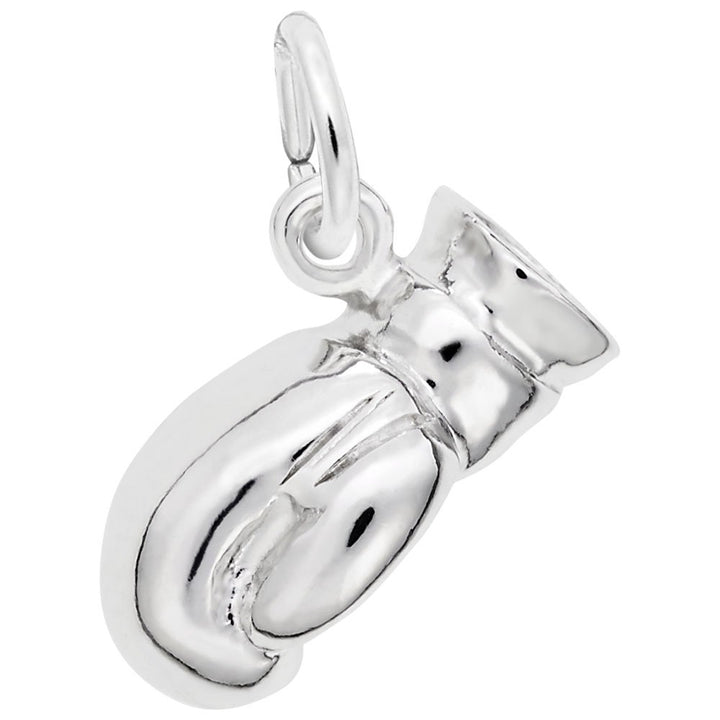 Rembrandt Charms 14K White Gold Boxing Glove Charm Pendant